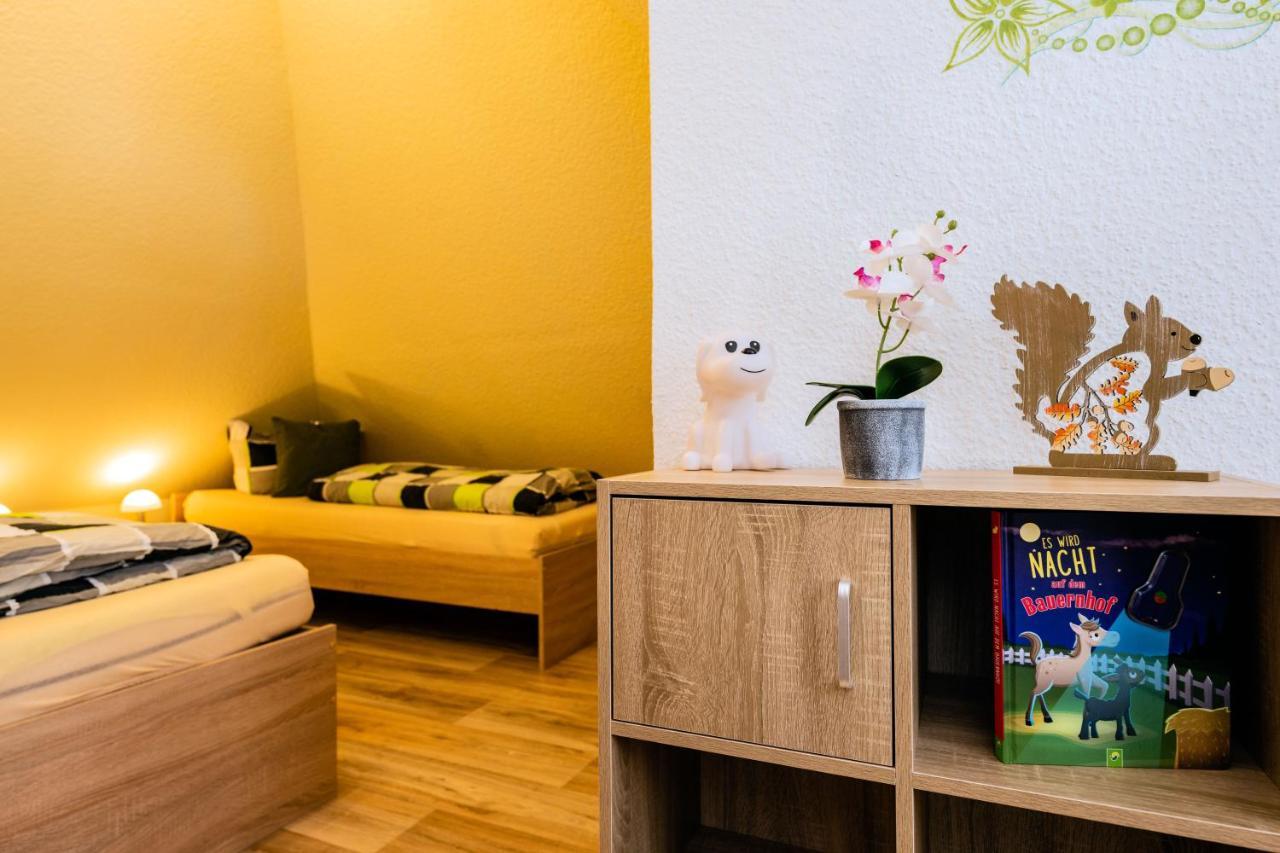 Waldblickwohnung Mit Schoener Terrasse Und Kamin Sebnitz Exterior photo