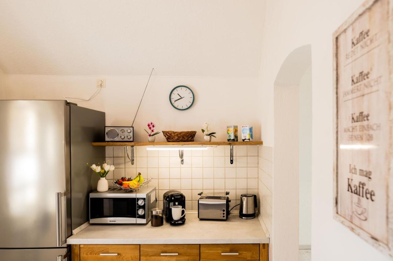 Waldblickwohnung Mit Schoener Terrasse Und Kamin Sebnitz Exterior photo