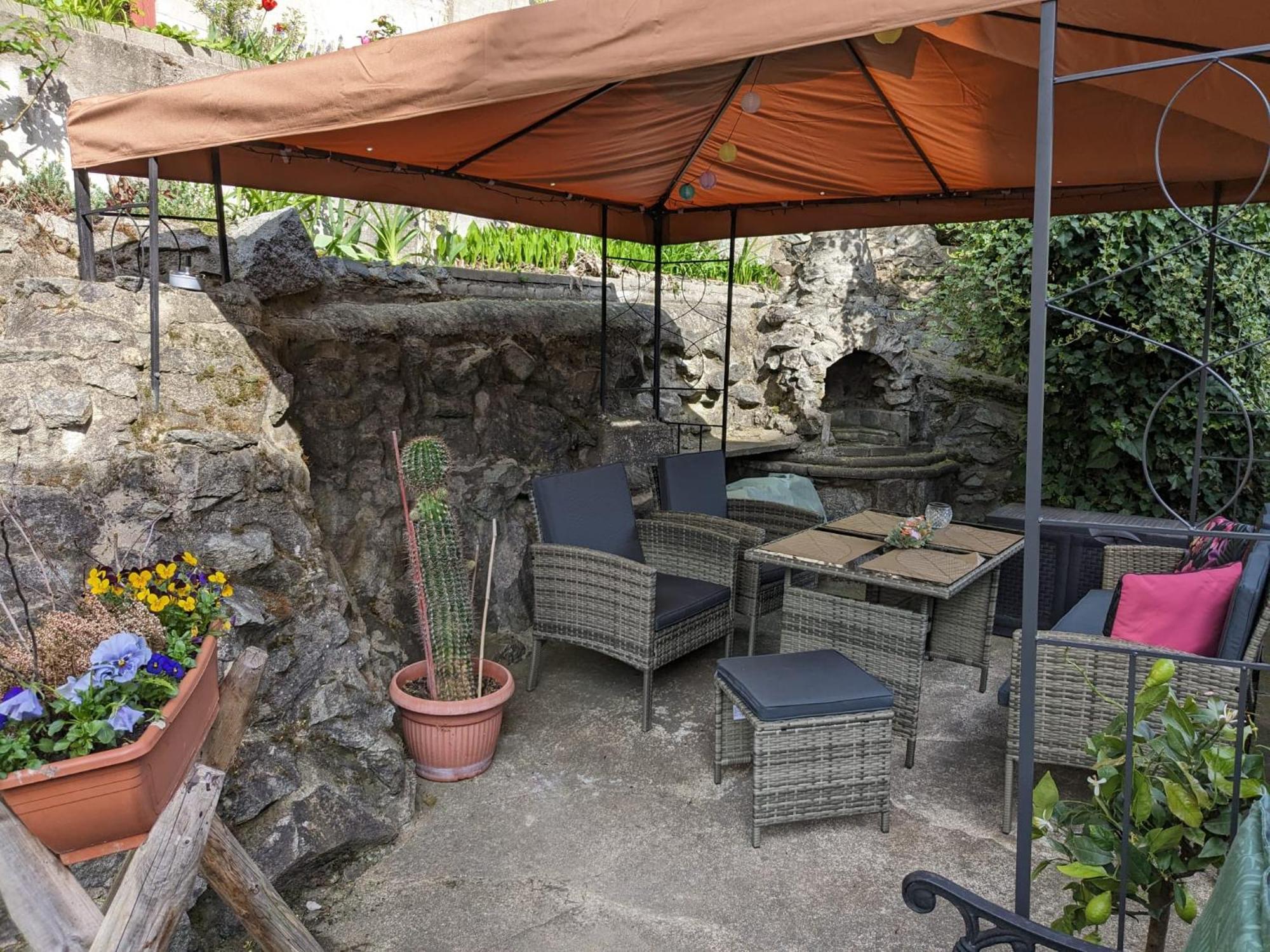 Waldblickwohnung Mit Schoener Terrasse Und Kamin Sebnitz Exterior photo